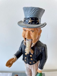 lot 266 image: Metal Uncle Sam Bank