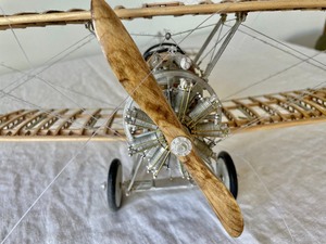 lot 347 image: Bamboo and Wire Model Airplane