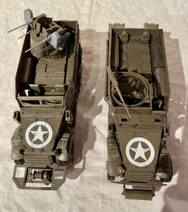 lot 381 image: Military Model Gunner Trucks