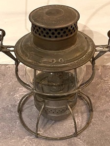 lot 32 image: Adams Westlake Vintage Railroad Lantern