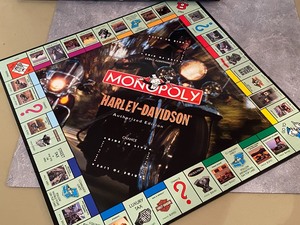 lot 64 image: Monopoly Board Game- Harley Davidson Version