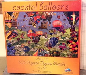 lot 65 image: Two Ballooning Themed Puzzles (NEW)