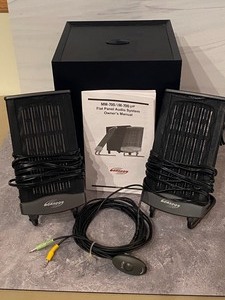 lot 207 image: Monsoon MM-700 Flat Panel Audio Speakers
