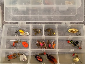 lot 215 image: Flambeau Tackle Box with Misc Tackle