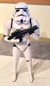 lot 230 image: 1997 Star Wars Storm Trooper Room Alarm by Tiger Electronics