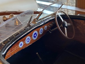 lot 49 image: Chris Craft Vintage Ship Model