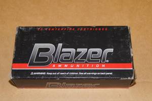 50 CCI Blazer 9mm Luger 115 Gr FMJ Ammo