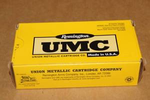 50 Remington UMC 9mm Luger 115 Gr MC Ammo