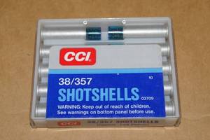 10 CCI .38.357 Shotshells Ammo
