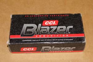 50 CCI Blazer .45 Auto 230 Gr FMJ Ammo