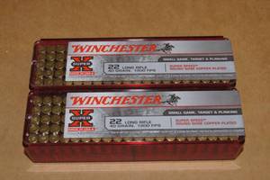 200 Winchester Super-X .22 LR 40 Gr RN Ammo
