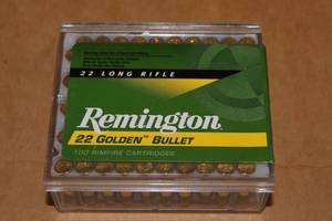 100 Remington 22 Golden Buller .22 LR RN Ammo