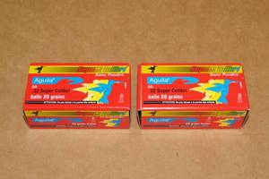 100 Aguila Super Colibri .22 LR 20 Gr Ammo
