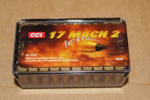 50 CCI 17 Mach 2 17 Gr V-Max Ammo