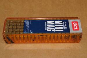 100 CCI Mini Mag .22 LR HP Ammo