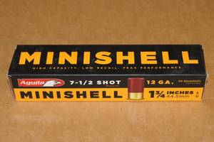 20 Aguila 12 Gauge 1-34 Mini Shell Shotshells