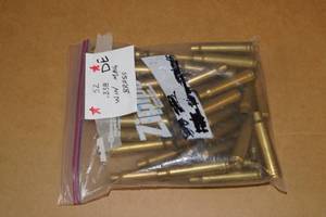 52 .338 Win Mag Empty Brass Casings