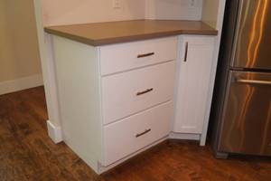 Kitchen Cabinet and Drawers with Countertop