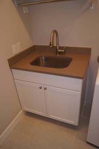 Utility Sink Cabinet with Faucet