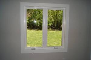 Lansing Building Dual Casement Window