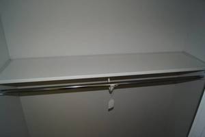 (7) Closet Shelves with Bars