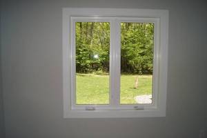Lansing Building Dual Casement Window
