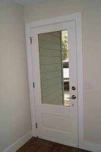 Exterior Door with Large Window