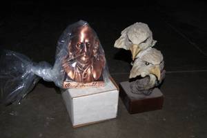 2 Patriotic Paper Weights