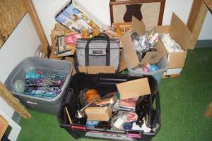 lot 100 image: Large Assortment of Items - Glassware, Art, Dcor, PhotoVideo