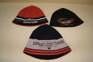 3 Harley Davidson Stocking Caps