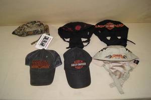 Harley Davidson Headwraps and Hats