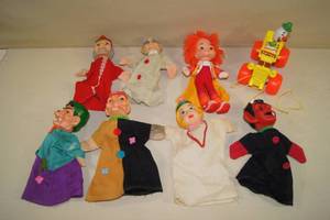 Vintage Toys - Puppet Set