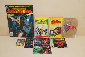 Vintage Paperback Comic Books - Video Game Instructions