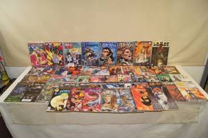 Mature Comic Books - Lady Justice, Naughty Bits, Ms Mystic