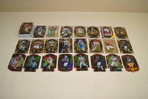 2020 Select Football Cards - Brady, Rodgers, Goff Die Cut