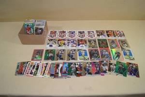 Box of Football Cards - 80s to Modern, Mond, Lawrence