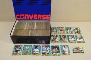 Box of Football Cards - Mostly Mid 80s