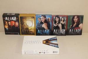 Alias and Stargate Atlantis DVD Box Sets