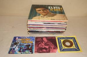 Record Albums - Elvis, Vinton, Avalon, Ronstadt