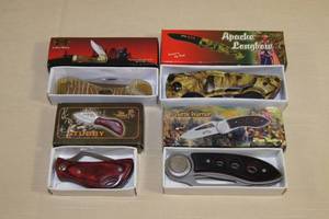 4 Folding Pocket Knives