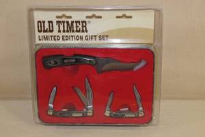 Schrade Old Timer Limited Edition 3 Piece Gift Set