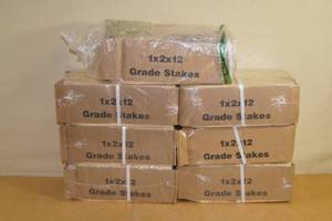 1 x 2 x 12 Wood Stakes