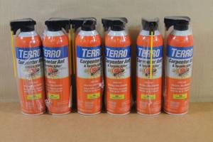 6 Cans of Terro Carpenter Ant and Termite Killer