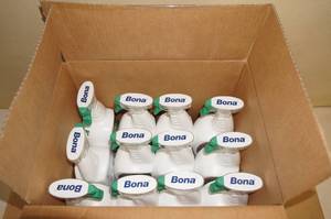 12 Spray Bottles of Bona Floor Cleaner - 36 Oz Bottles