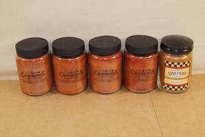 5 Large Candles