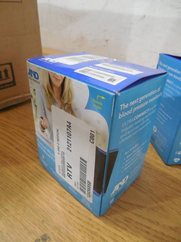 lot 136 image: A&D Medical Premium Digital Wrist Blood Pressure Monitor
