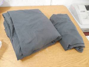 lot 9 image: Prewashed Microfiber Natural Wrinkle 3-Pc. Duvet Cover Set - FullQueen