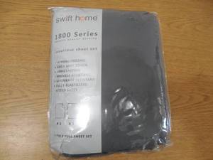 lot 13 image: Ultra-Soft Modern Microfiber Sheet Set Collection FULL 1800 count