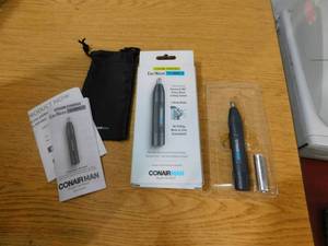 lot 36 image: ConairMan Lithium Dry Cell NoseEar Personal Trimmer