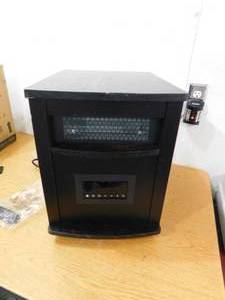 lot 43 image: Lifesmart 6 Element Infrared Heater - Black